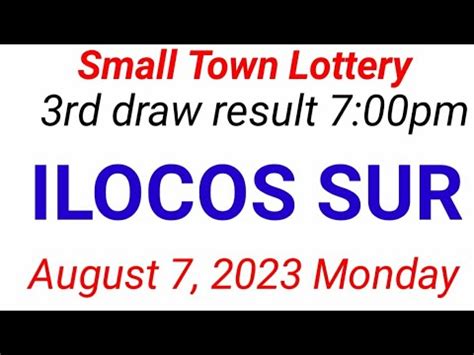 stl ilocos sur 3rd draw result today live|STL ILOCOS SUR 3RD DRAW RESULT TODAY LIVE 7PM .